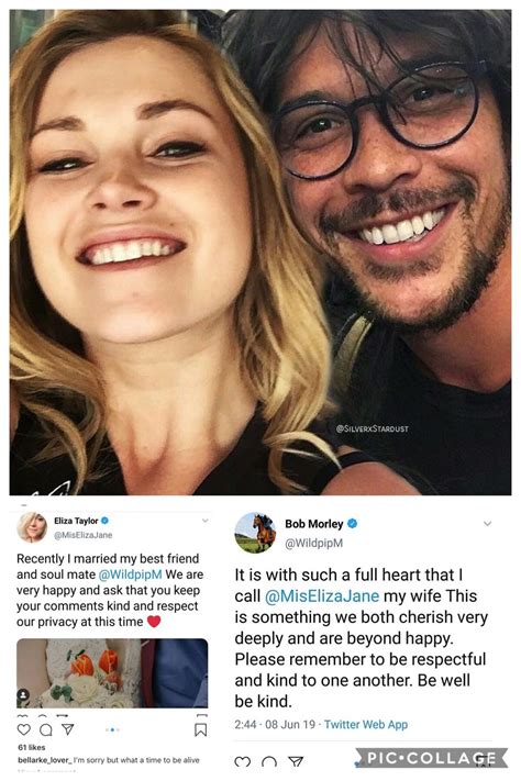 are bob and eliza dating